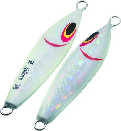 Sea Falcon Z Slow Jig - 120g - Neon Silver Glow Edge 3 Sea Falcon Z Slow Jig - 120g - Neon Silver Glow Edge