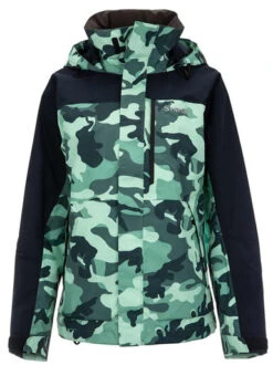Simms Womens Challenger Jacket - Woodland Camo Avalon - Medium