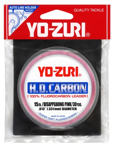 Yo-Zuri HD15LB-DP Fluorocarbon Leader 3 Yo-Zuri HD15LB-DP Fluorocarbon Leader